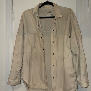 Zara Off-White Casual jacket